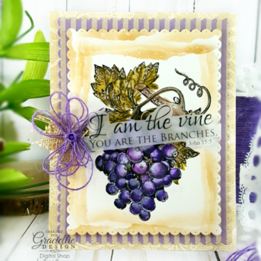 Coloring "The Vine" w/Tombows for Graciellie Design