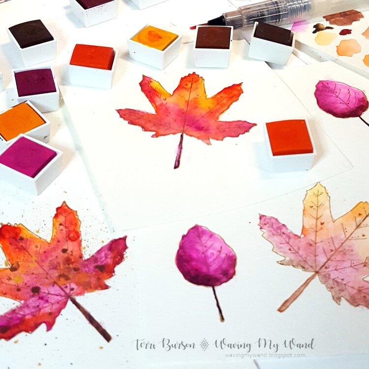 Thanksgiving Autumn Leaves Card