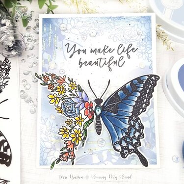 Butterfly in Bloom from Catherine Pooler Designs