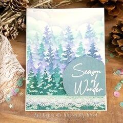 Smoky Mountains Card featuring Pinkfresh Studio