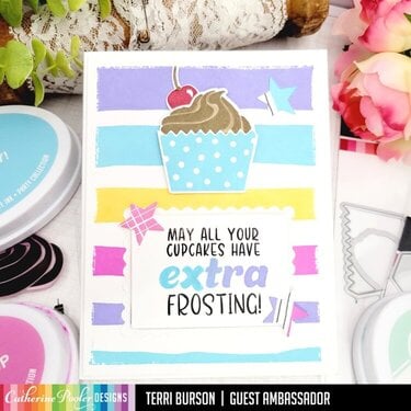 Extra Frosting Cupcake Card