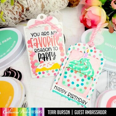 Party Shaker Tags for Catherine Pooler Designs