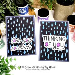 Rainy Day Cards feat. Solar Paste