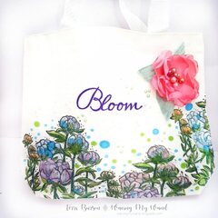 Stamped & Colored Tote Bag