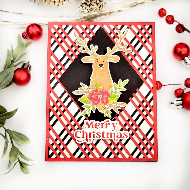 Joyful Christmas Card Collab w/Spellbinders &amp; Simon Hurley