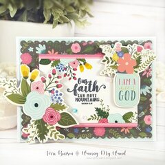 Faith / Encouragement Card Featuring Echo Park Paper Have Faith Collection