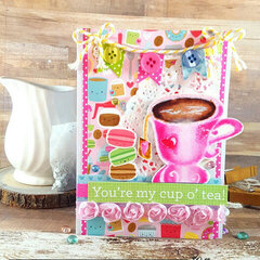 Cup of Tea Card for Coffee Loving Cardmakers