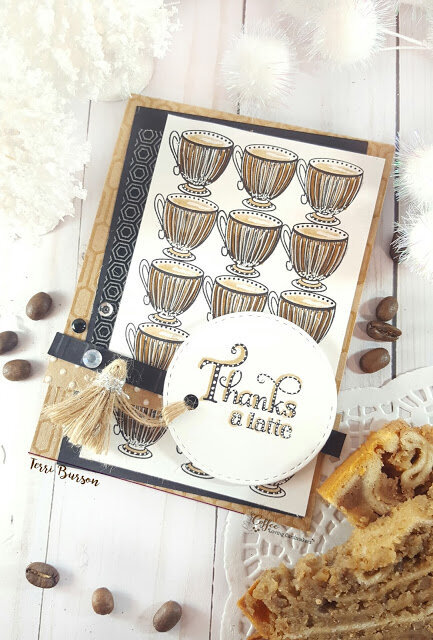 Thank You Card for Coffee Loving Cardmakers