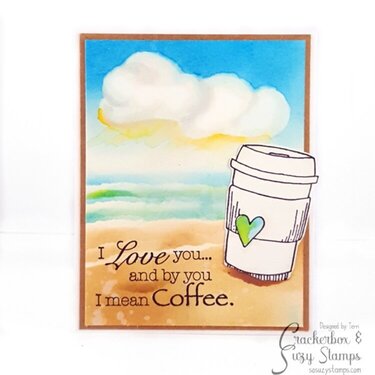 Summer Coffee Love Card