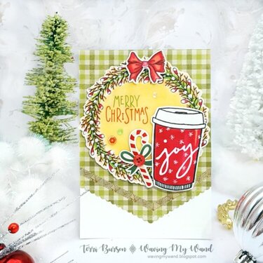 Merry Christmas Coffee Card