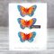 Watercolor Rainbow Butterfly Card for Just Cards Video Hop