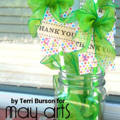 Design Team project for The Ribbon Resource - Bow Topped Party Favors