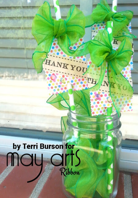 Design Team project for The Ribbon Resource - Bow Topped Party Favors