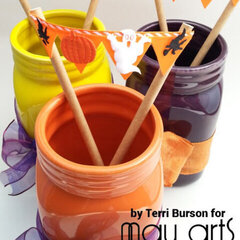 Design Team project for May Arts Ribbon - Halloween Party Jars