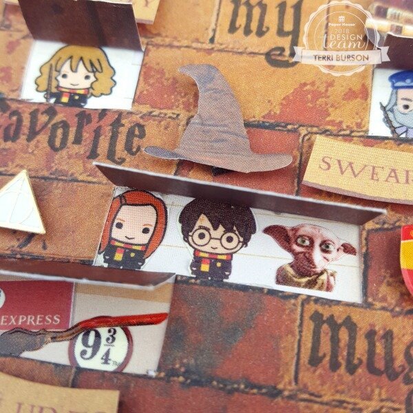 Harry Potter ATC Peek-a-Boo Card for Paper House Productions