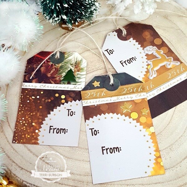 Easy Last Minute Christmas Gift Tags