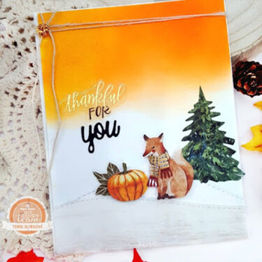 Thankful For You Card