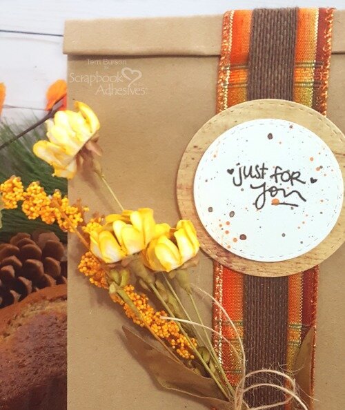 Decorative Fall Gift Bag for Food Gifts