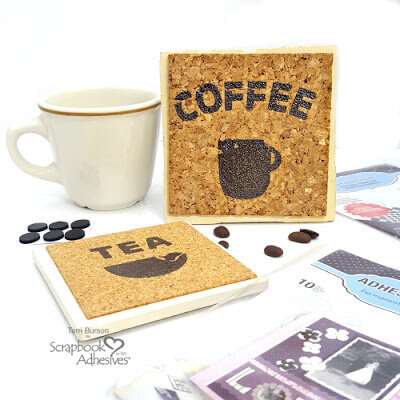 Upcycled Coffee / Tea Coasters (Altered Art)