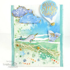 Narwhal Scenic Summer Card