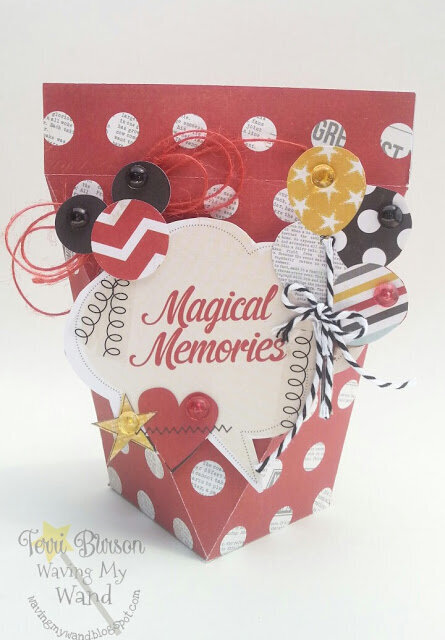 Disney themed Pop Open Treat Box featuring Simple Stories