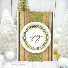 Christmas Joy featuring my 1st stamp designs!  Plus EPP A Perfect Christmas