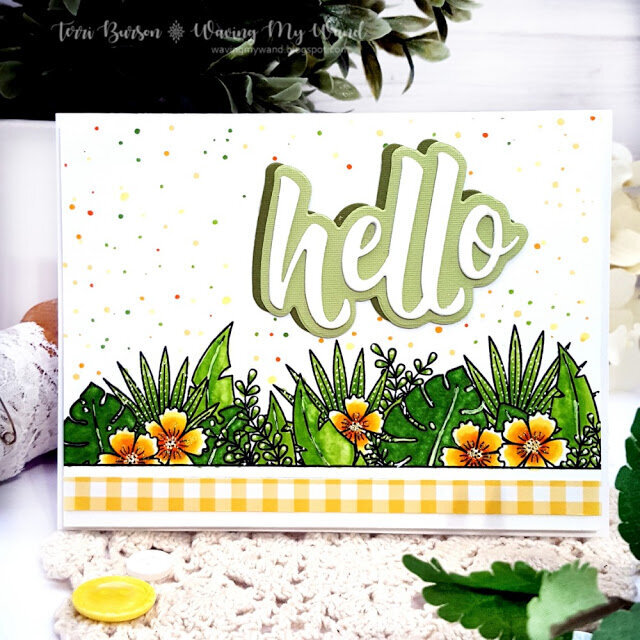 Botanical Summer Card