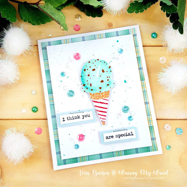 Hand Drawn Ice Cream Card