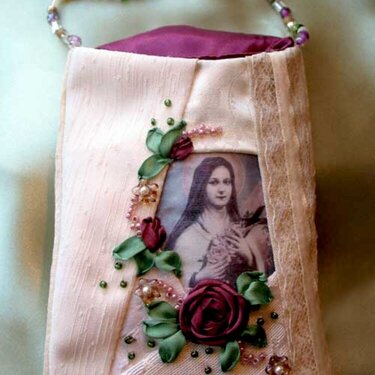Rosary Pouch (burgundy)