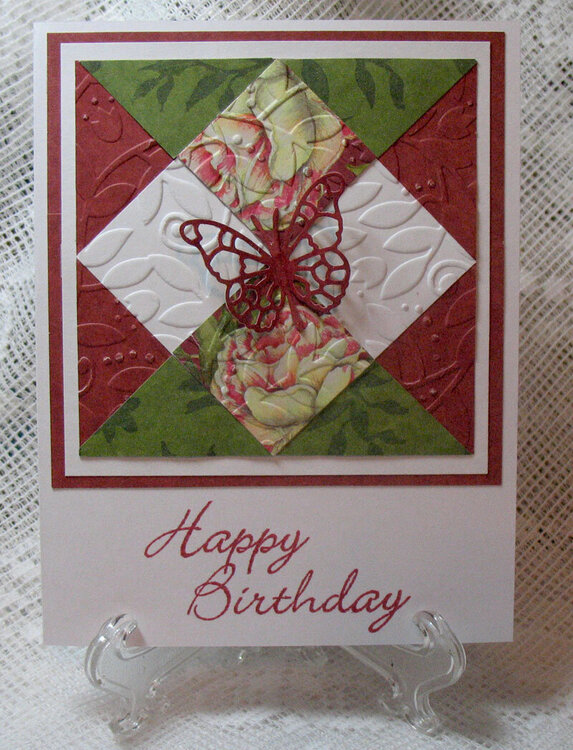 quilt card from scratch