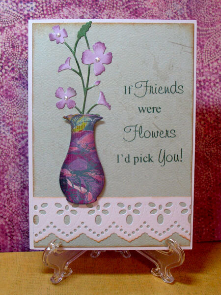 If friends were flowers.....
