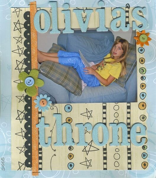 Olivia&#039;s throne