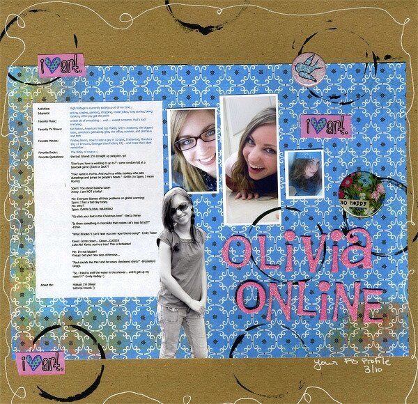 Olivia Online - for Kelli&#039;s Technology challenge