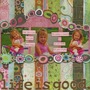 life is good.  - New BG Phoebe &amp; Elsie sketch