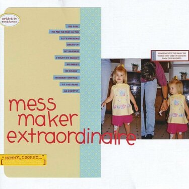 Mess Maker Extradinaire - BOS challenge