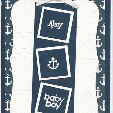 Ahoy!  A Baby Boy is on the way!