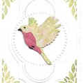 Spring Birds Notecard 2