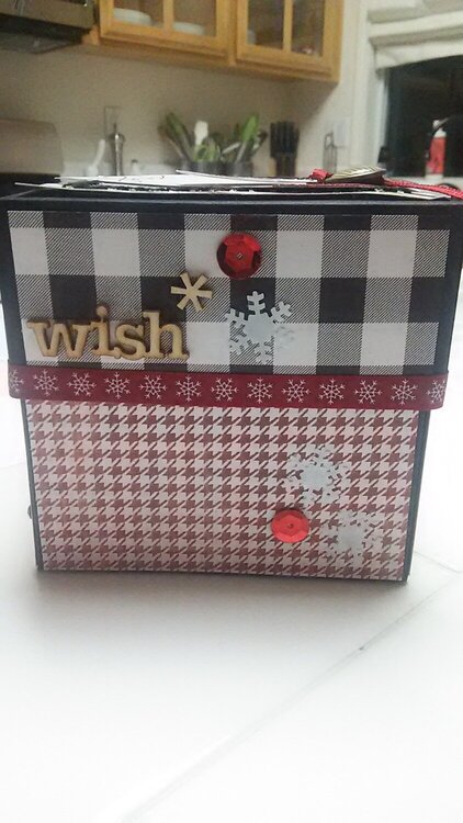 Christmas Gift Card Box