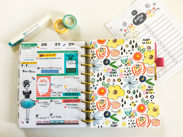 Mambi Happy Planner Spread