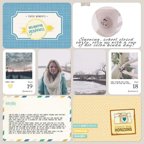 Digital Project Life | Week 3 Page 2