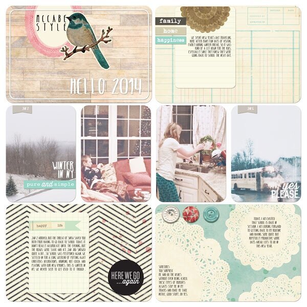 Digital Project Life | Maggie Holmes Mini Kit