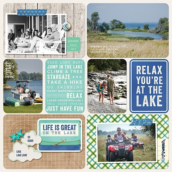 Digital Project Life | Great Outdoors Theme Pack