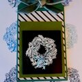 Tag Wreath for the Holidays