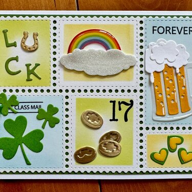 St pattys day stamps
