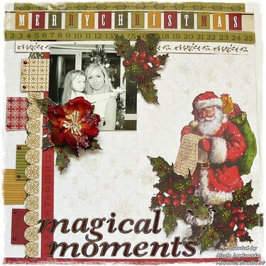 &#039;Magical Moments&#039; layout