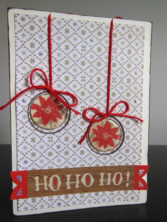 Rustic Christmas card | Diana Poirier for Epiphany Crafts
