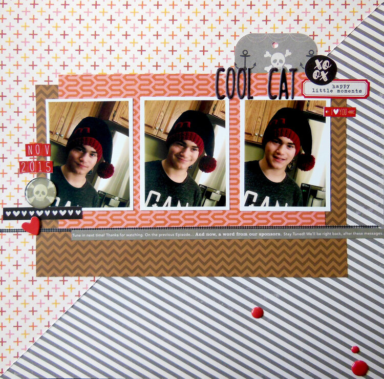 COOL CAT | Diana Poirier for ScrapMuch? DT