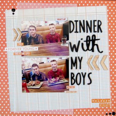 DINNER with MY BOYS | Diana Poirier