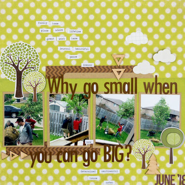 Why go small when you can go BIG? | Diana Poirier
