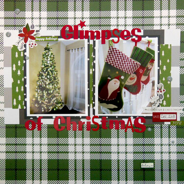 Glimpses of Christmas | Diana Poirier | DT assignment for The Studio Challenges